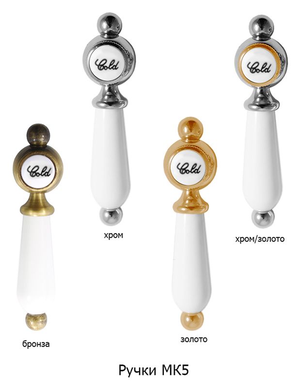 Смеситель классический для душа, скрытый монтаж,БРОНЗА