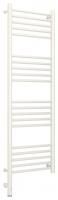 Полотенцесушитель электрический "БОГЕМА 3.0" прямая 1200х400 / МЭМ левый (Белый)