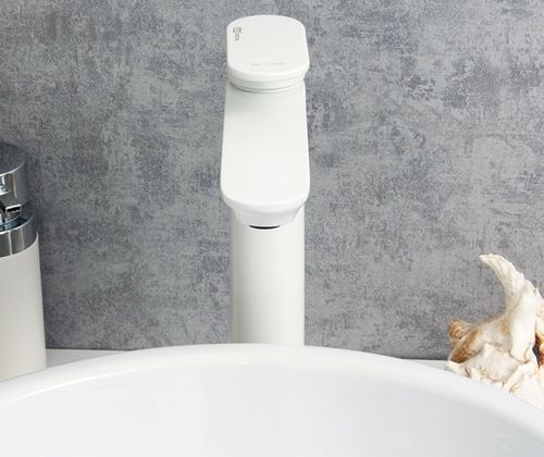 Смеситель для раковины WasserKRAFT Mindel 8503H Белый матовый