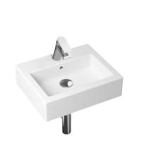 Комплект 4 в 1 Lavinia Boho Bathroom Sink 21510328, накладная фарфоровая раковина 50.5 см, смеситель, латунный сифон, донный клапан quick-clac