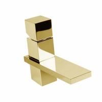 Bossini Cube Смеситель для раковины на 1 отв., c заглушкой 1”1/4, цвет: золото Bossini Cube Смеситель для раковины на 1 отв., c заглушкой 1”1/4, цвет: золото