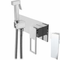 Гигиеническая лейка Q со смесителем  CHROME CHROME_Комплект