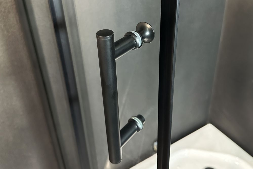 Душевой угол Royal Bath  Practic  RB 90HK-T-BL (прозрачное), артикул RB90HK-T-BL-Practic