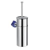 THG PETALE DE CRISTAL BLEU Ёршик для унитаза, подвесной, цвет хром