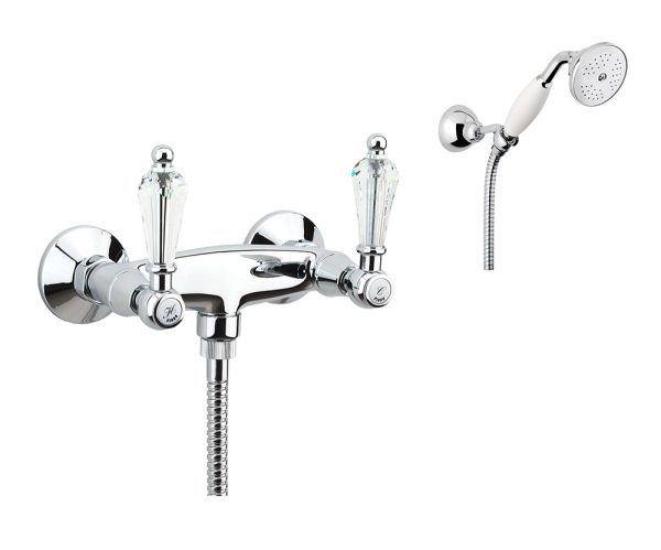 Смеситель для душа Fiore GIOIELLI (SWAROVSKI®) 08CR0602, хром