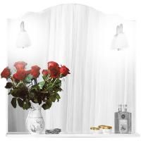 Зеркало Бриклаер Анна 90 с подсветкой Белое