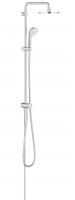 Душевая система GROHE New Tempesta Rustic 200 с переключателем (без смесителя), хром (26454001)