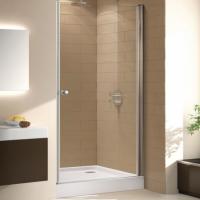 Душевая дверь в нишу Cezares Eco B-1 65 профиль Хром стекло прозрачное