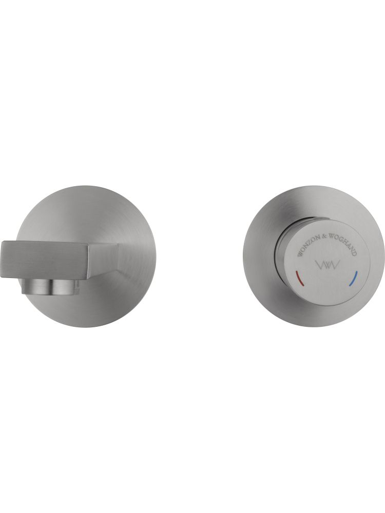 Смеситель для раковины встраиваемый WONZON & WOGHAND, Брашированный никель (WW-105-BS)