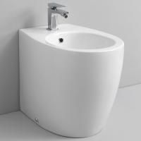 Artceram STEP  Биде напольное приставное 36х51 см, с креплениями,  цвет белый.