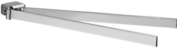 Gedy Lounge, полотенцедержатель двойной поворотный, цвет хром