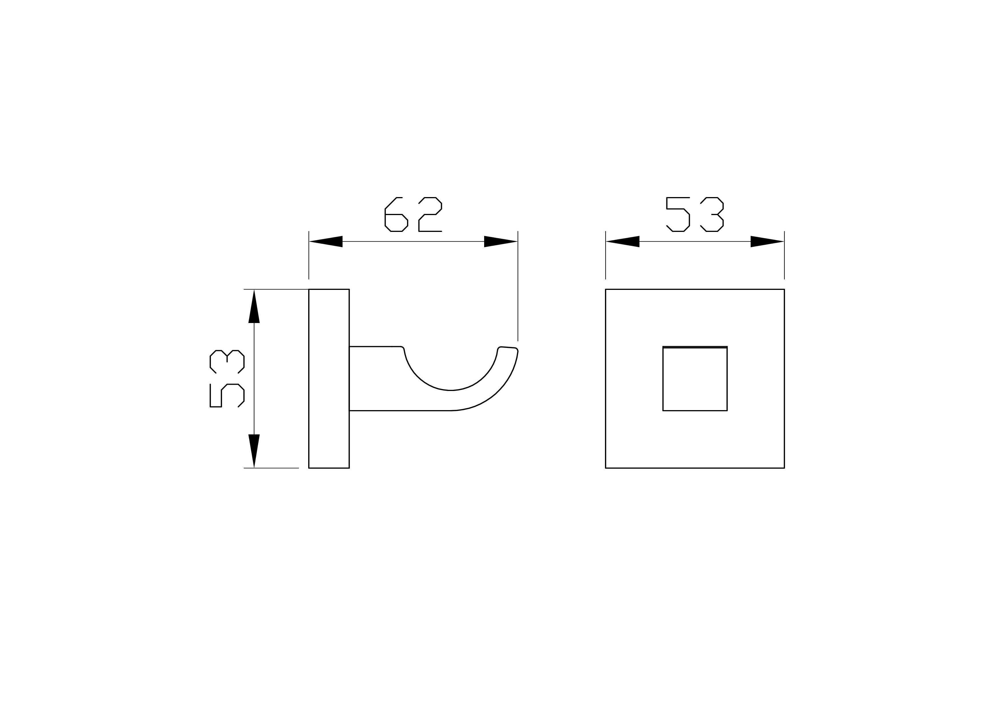 Крючок для ванной WONZON & WOGHAND POLO, Хром (WW-8915)