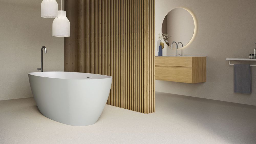 Zenon Como, акриловая ванна овальной формы, 170x80xh58 см, цвет белый матовый, артикул 4000.000.000.000.41046