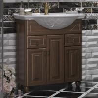 Тумба с раковиной Тибет 75 Opadiris Орех антикварный