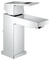Смеситель для раковины GROHE Eurocube с донным клапаном и энергосберегающим картриджем, хром (2339000E) Смеситель для раковины GROHE Eurocube с донным клапаном и энергосберегающим картриджем, хром (2339000E)