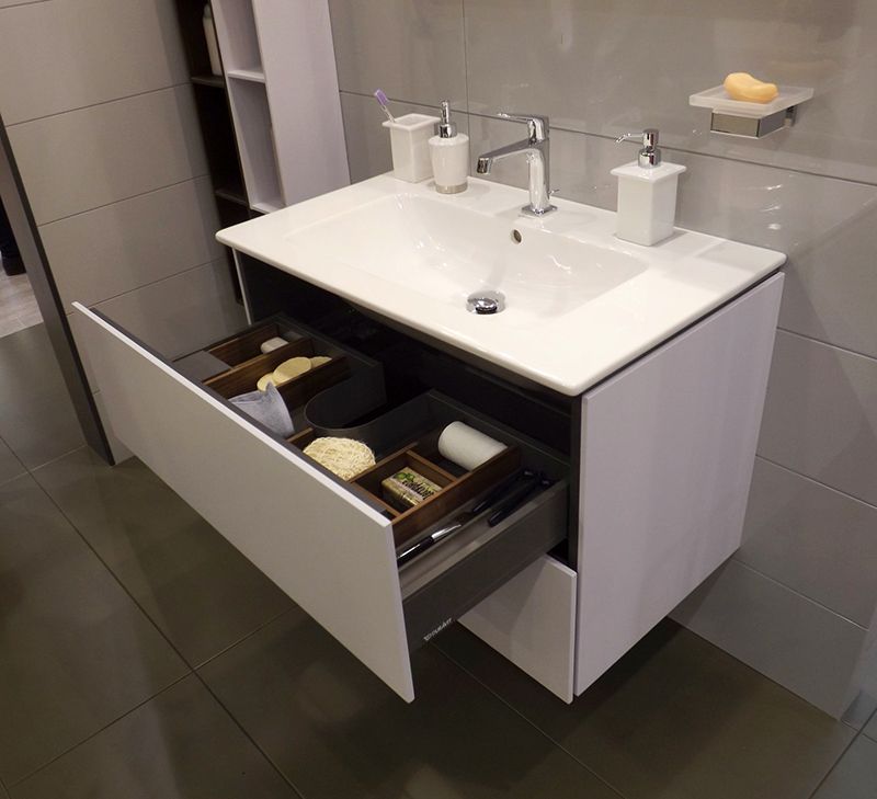 Тумба под раковину Duravit L-Cube LC624205151 подвесная Сосна коричневая, артикул LC624205151