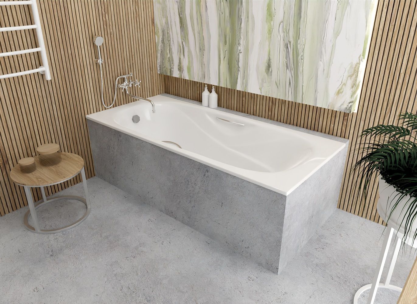 Ванна чугунная эмалированная AQUATEK AQ8070FH-00 ГАММА 1700x750 мм в комплекте с 4-мя ножками и 2-мя ручками Ванна чугунная эмалированная AQUATEK AQ8070FH-00 ГАММА 1700x750 мм в комплекте с 4-мя ножками и 2-мя ручками