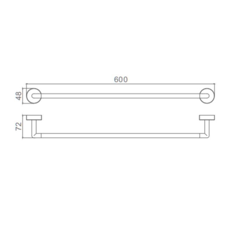 Полотенцедержатель Raglo R320.01.09, графит