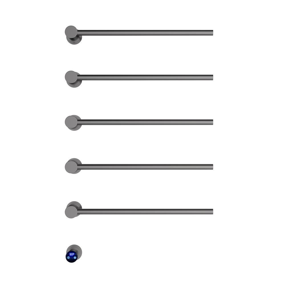 Полотенцесушитель электрический Terminus Аккорд П5 50х80, оружейная сталь, артикул 4670078568144