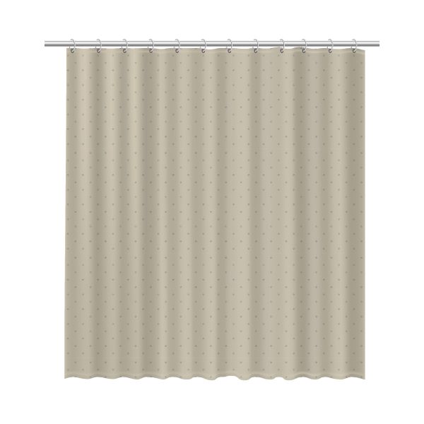 Штора для ванной комнаты FIXSEN DESIGN FX-1514, бежевый