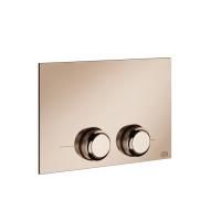 GESSI VENTI20 Клавиша смыва для унитаза двойная, для инсталляций TECE, цвет Copper PVD GESSI VENTI20 Клавиша смыва для унитаза двойная, для инсталляций TECE, цвет Copper PVD