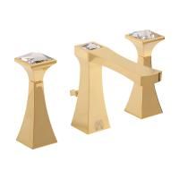 OPERA Смеситель для раковины на 3 отв., золото/SWAROVSKI