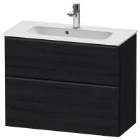 Duravit  L-Cube/Ketho/ME by STARCK Раковина встраив 830мм, compact,  с перелив, с 1 отв. под смес, Цвет белый