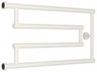 Полотенцесушитель водяной High-Tech model "G+" 320х650 (Матовый белый)