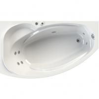 Акриловая ванна Radomir Wachter София 169x99 форсунки Хром L с гидромассажем