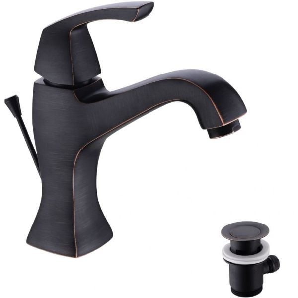 Смеситель для раковины Lemark Nubira LM6206ORB Черная бронза