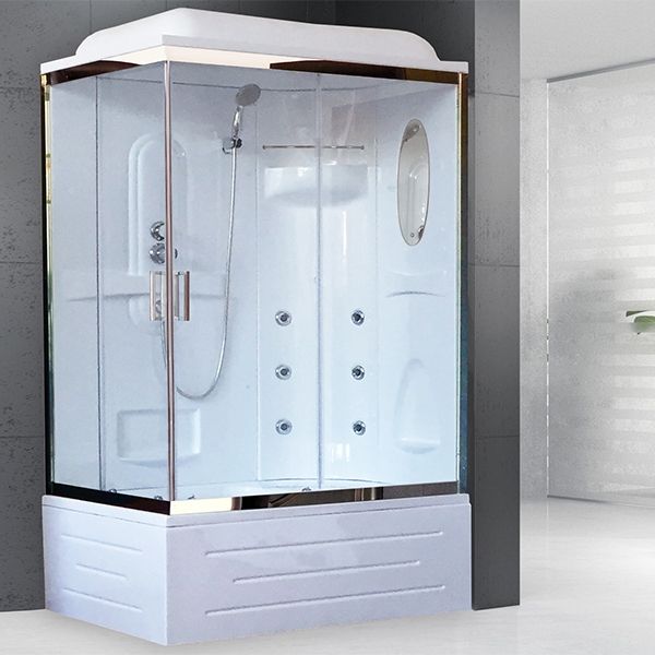 Душевая кабина Royal Bath BP 120х80 RB8120BP2-T-CH-R с гидромассажем стекло прозрачное задняя стенка Белая Душевая кабина Royal Bath BP 120х80 RB8120BP2-T-CH-R с гидромассажем стекло прозрачное задняя стенка Белая