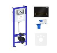 Комплект 5 в 1 инсталляции для подвесного унитаза Lavinia Boho Relfix 77010051