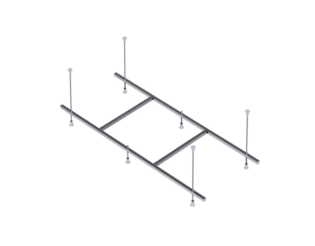 Сборный каркас к ванне Мия 150см (шпильки) Сборный каркас к ванне Мия 150см (шпильки)