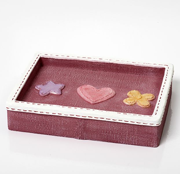 Мыльница WasserKRAFT Ammer K-6429 Красный