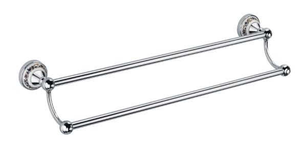 Держатель для полотенец Fixsen Bogema FX-78502 Хром Белый