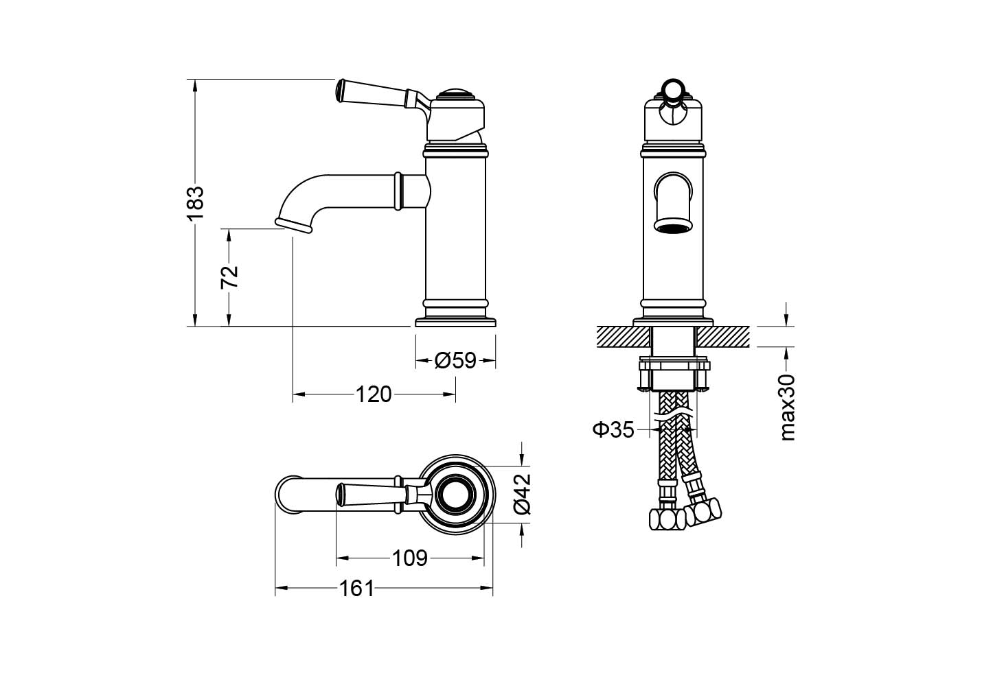 AQ1510CR КЛАССИК смеситель для раковины 72, без донного клапана + AQ1540CR КЛАССИК смеситель для ванны + AQ2020CR КЛАССИК душевой гарнитур 1jet 65 см AQ1510CR КЛАССИК смеситель для раковины 72, без донного клапана + AQ1540CR КЛАССИК смеситель для ванны + AQ2020CR КЛАССИК душевой гарнитур 1jet 65 см