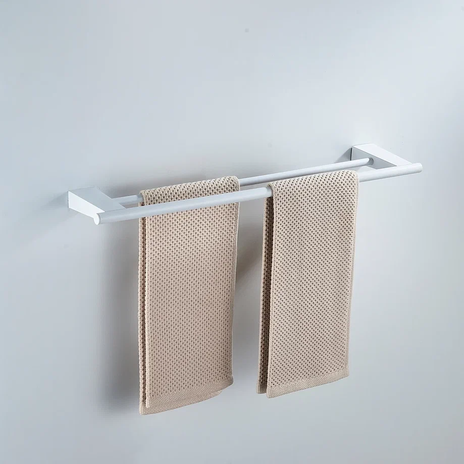 Полотенцедержатель двойной Shevanik SG5727C, белый