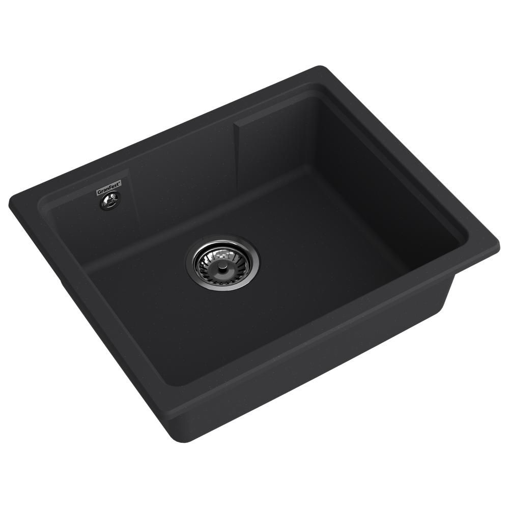 Кухонная мойка GranFest URBAN 4555, черный, артикул 4555 черный