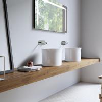 Kerasan  The New Yorker Раковина-чаша на столешницу D400мм, цвет: белый глянцевый