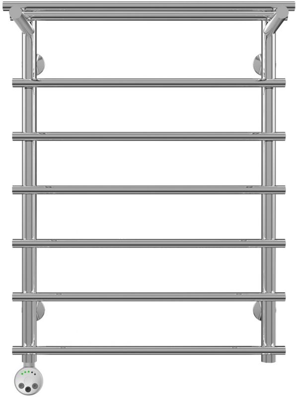 Электрический полотенцесушитель Terminus Ватра П7 500x696 4660059920535 с полкой Хром