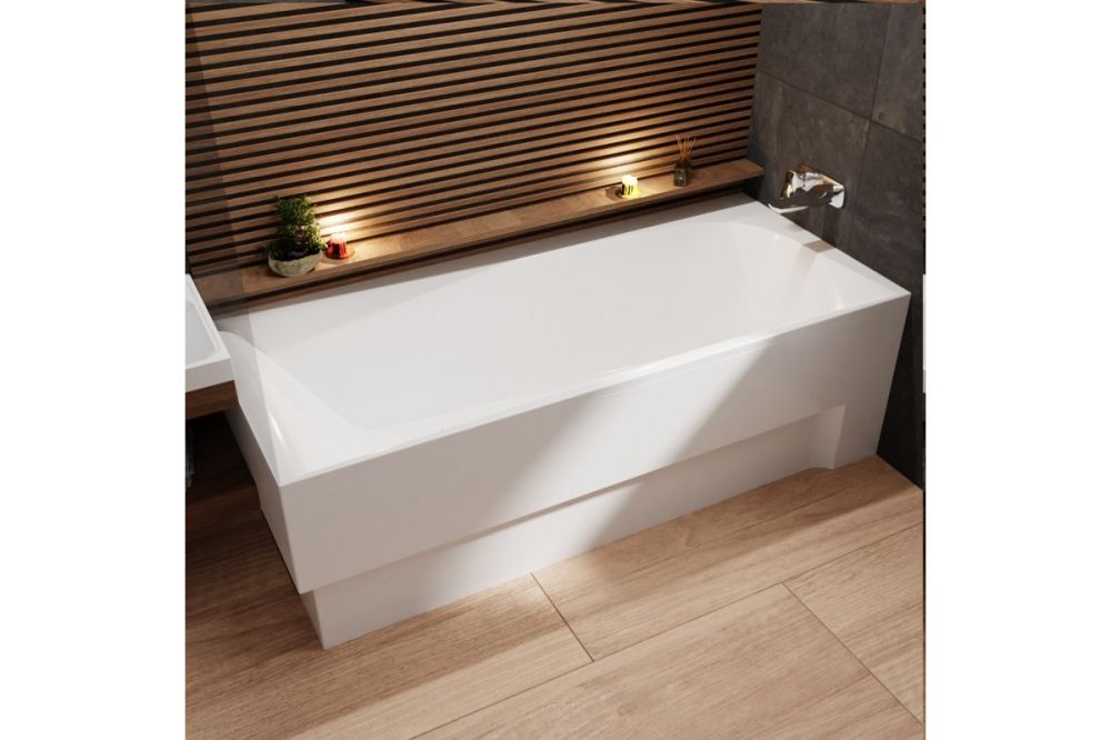 Ванна акриловая правосторонняя Vayer BOOMERANG Гл000010523, 180x80, артикул Гл000010523