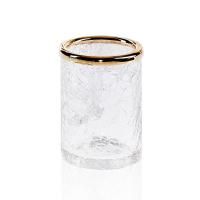 Стакан, Decor Walther, без крышки, ширина, мм-70, глубина, мм-70, высота, мм-100, материал стакана-стекло, цвет-золото