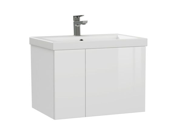 Тумба подвесная Cersanit COLOUR 60 белый под раковину S-UM-COM60/1-w (COMO 60) (64258)