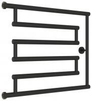 Полотенцесушитель водяной High-Tech model "L+" 500х650 (МУАР Темный Титан)
