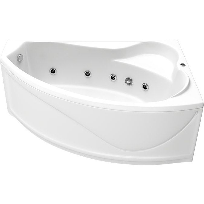 Акриловая ванна Bas Николь 170x104 L без гидромассажа
