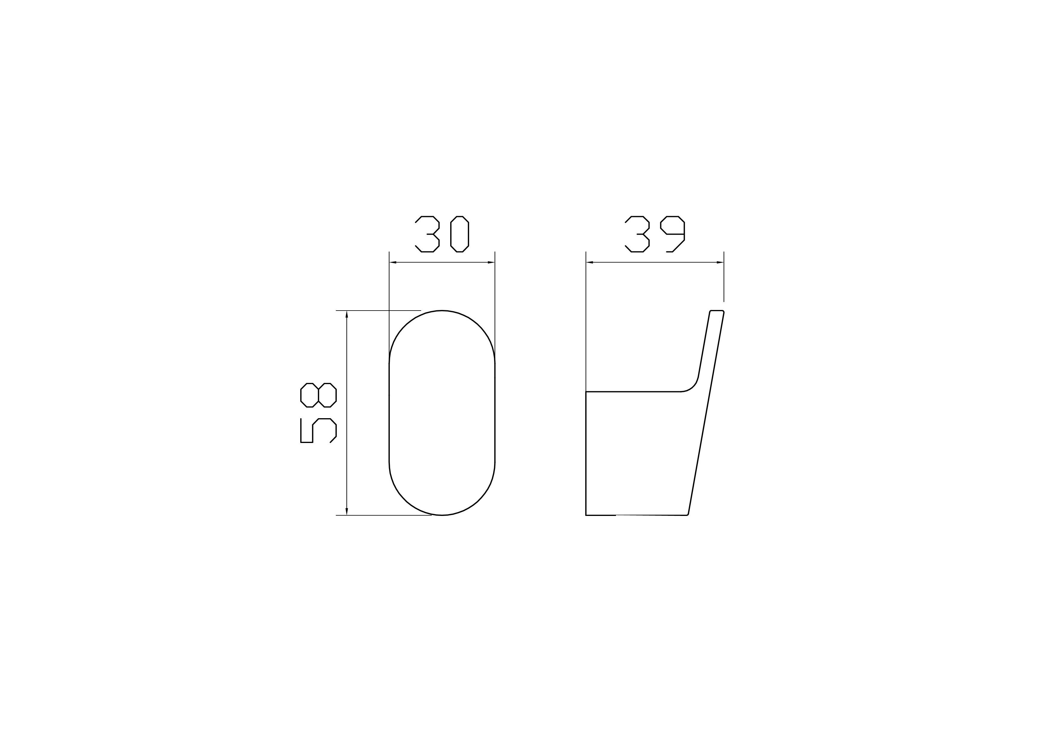 Крючок для ванной WONZON & WOGHAND CARBON, Черный (WW-7715)