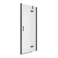 Дверь в нишу NEW TRENDY NEW RENOMA BLACK R 120x195 D-0200A (черный)