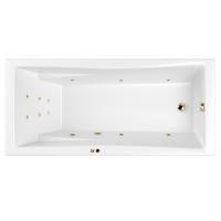 Ванна WHITECROSS Palace 170x75 "LINE" (золото)