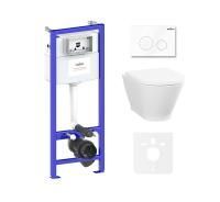 Комплект 6 в 1 Lavinia Boho Elegant Rimless 87561063, премиум с пластиковой клавишей