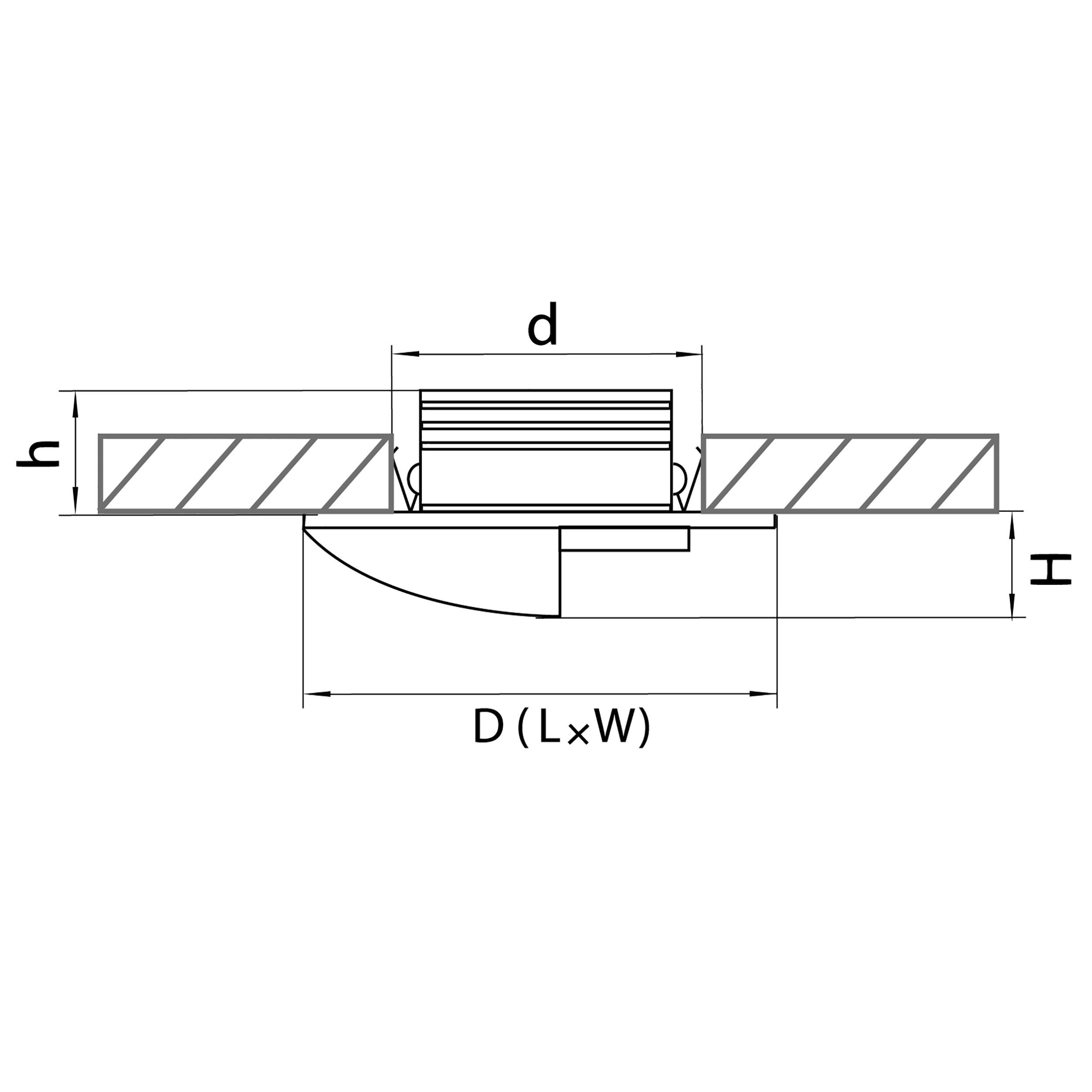 Светильник точечный встраиваемый декоративный со встроенными светодиодами Lumina Lightstar 212137